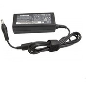 تصویر شارژر اورجینال لپ تاپ توشیبا 19ولت 3.42 امپر 65 وات 5.5mm X 2.5mm Charger Tushiba 19V 3.95A 65W Size: 5.5mm X 2.5mm