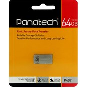 تصویر فلش 64 گیگ پاناتک Panatech P407 ا Panatech P407 64GB USB 2.0 Flash Drive Panatech P407 64GB USB 2.0 Flash Drive