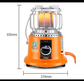 تصویر بخاری گازی کمپینگ ژاپنی 