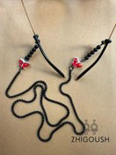 تصویر بند عینک سرامیکی پروانه 