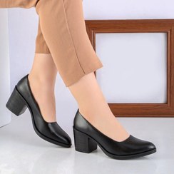 تصویر کفش پاشنه دار زنانه پاشنه ۷ سانت زیره پی یو women shoes 7cm heel