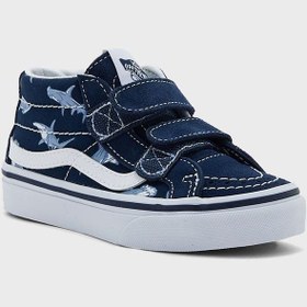 تصویر کفش‌ اسنیکر اسکی‌مید جوانان مدل بازسازی شده برند vans Youth Sk8-Mid Reissue Sneakers