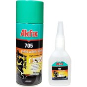 تصویر چسب 123 آکفیکس مدل 705 حجم 400 میلی لیتر Akfix 1.2.3