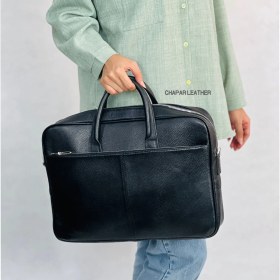 تصویر کیف اداری چرم مدل سروش 