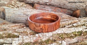 تصویر کاسه چوبی لبه صاف 25 wood bowl