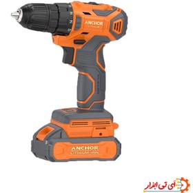 تصویر دریل شارژی براشلس چکشی 20 ولت تک باتری آنکور مدل Anchor DCE15-B1 Anchor Brushless Impact Drill 20V DCE15-B1