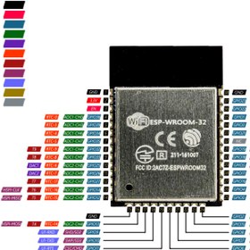 تصویر ESP32-WROOM-32-N4 