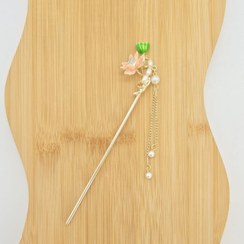 تصویر کانزاشی طرح نیلوفر آبی 