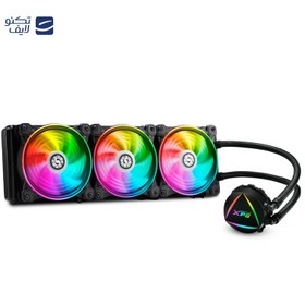 تصویر خنک کننده مایع پردازنده ای دیتا ایکس پی جی مدل LEVANTE 360 ADATA XPG LEVANTE 360 WATER COOLING