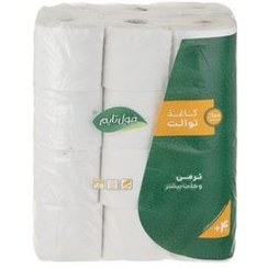 تصویر دستمال توالت فول تایم ۲۴ رول ۴ لایه به نرمی ابریشم 
