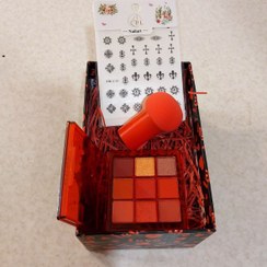 تصویر پک آرایشی و بهداشتی کادو قرمز هدیه خاص و لاکچری 