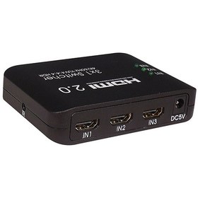 تصویر سوئیچ HDMI سه پورت کی نت پلاس مدل KP-SWHD2003 