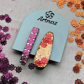 تصویر اکلیل طرح گل 