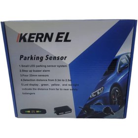 تصویر سنسور پارک ۴ چشمی خودرو برند کرنل مدل XD-076 Car parking sensor with 4 eyes, Cornell brand, model XD-076