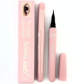 تصویر خط چشم ماژیکی قلمی جی ان وی بیوتیGnv beauty 