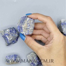 تصویر سنگ راف لاجورد 