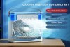 تصویر مینی کولر ابی پنکه مه پاش Air Cooler fan 
