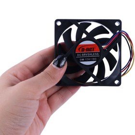 تصویر فن کیس دی نت 7*7 D-net 7*7 Case Fan