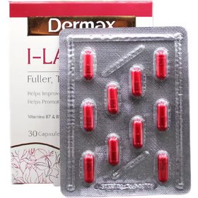 تصویر کپسول تقویت مژه و ابرو آی لش درمکس ۳۰ عددی 