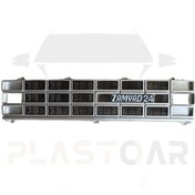 تصویر جلو پنجره نیسان وانت شبکه ای نقره ای 