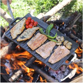 تصویر صفحه گریل چدنی لایف کمپ 