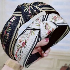 تصویر تل مو مجلسی گل دوزی شده وارداتی 