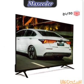 تصویر تلویزیون کیو ال ای دی مکسیدر مدل MX-TV216U FN5010 سایز 50 اینچ Maxeeder MX-TV216U FN5010 QLED 50 Inch