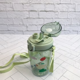 تصویر قمقمه طرح حیوانات دو دهانه