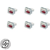 تصویر سوکت خام سه خانه همه کاره هلدردار سفید 