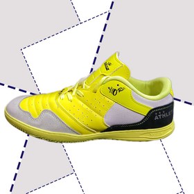 تصویر کفش فوتسال مردانه مدل Yooz Athleta - زرد / 4 Yooz Athleta men's futsal shoes