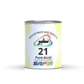 تصویر رنگ پلی اورتان 21 مشکی سفیر ( کد M26 ) 1 کیلویی 