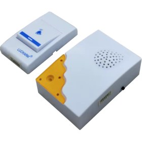 تصویر زنگ وایرلس لوک آرم مدل 002 luckarm wireless doorbell 002