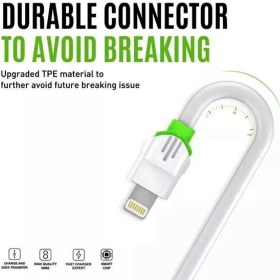تصویر کابل تبدیل USB به لایتنینگ الدینیو مدل LS34 طول 1 متر 