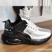 تصویر نایک ایر جردن 23 رترو سفید مشکی 