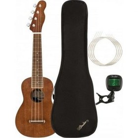 تصویر Fender Seaside Soprano Ukulele Pack Natural 