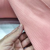 تصویر کشباف ضخیم کاپشنی صورتی گل‌بهی(اعلا) - ۲۵×۵۰ 