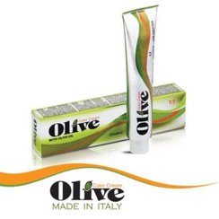 تصویر رنگ مو الیو بلوند خاکستری تیره olive شماره 6.1 