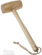 تصویر چکش چوبی 80 گرمی ایران پتک مدل AP 8010 Iranpotk wooden hammer