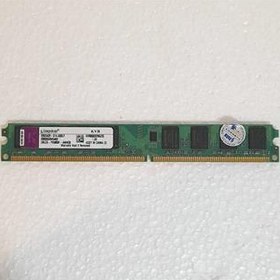 تصویر رم 2 گیگ DDR2 کینگستون دو طرف چیپ KINGSTON 