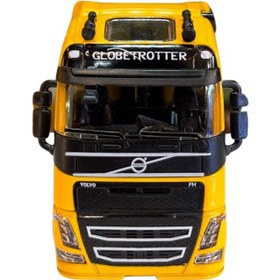 تصویر کله تریلی فلزی 