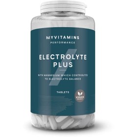 تصویر پتاسیم ،سدیم ، منیزیم ، کلسیم Electrolyte Plus شرکت مای ویتامینز انگلیس Electrolyte Plus MYVITAMINS