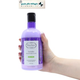 تصویر شامپو بدن لوندر دیپ سنس مناسب انواع پوست 400 میل DEEP SENSE Lavender Body Wash For All Skin Type 400ml