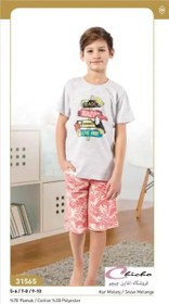 تصویر تیشرت شلوارک بچگانه پسرانه اوزکان مدل ozkan 31565 