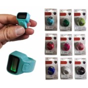 تصویر صلوات شمار چراغ دار-ذکرشمار چراغدار مدل طرح انگشتر در رنگهای متنوع کد 203902 