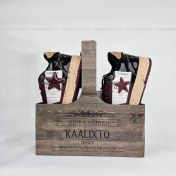 تصویر کفش کتانی مردانه کالیکستو مدل شرابی با رویه چرم مصنوعی سایز ۴۰ 