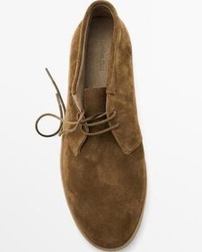 تصویر چکمه و بوت مردانه های نصف جیر نرم Massimo Dutti 