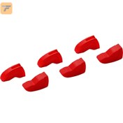 تصویر فک محافظ انبر کلاغی کنیپکس بسته 3 عددی مدل 8709180V01 سایز 180 میلی متر 3 pairs of plastic jaws