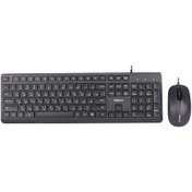 تصویر کیبورد و ماوس هترون مدل HKC215 Hatron HKC215 MOUSE AND KEYBOARD