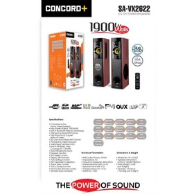 تصویر اسپیکر کنکورد مدل SA-VX2622 