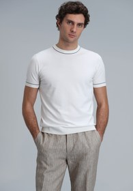 تصویر Tıno Erkek Kazak Ekru 